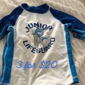 Koala baby Junior Lifeguard swim rash guard 24M